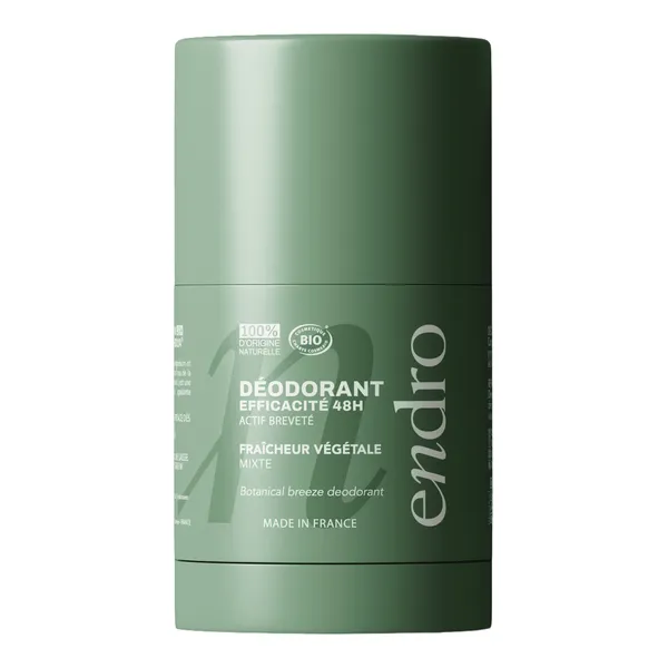 Endro Déodorant stick rechargeable 48h bio