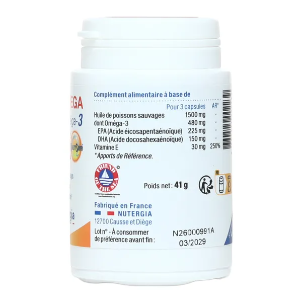Nutergia ErgyOmega capsules