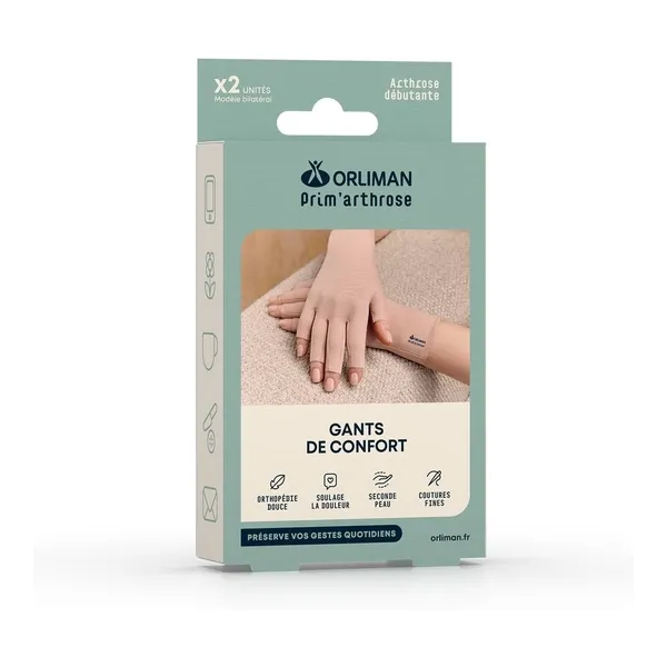Orliman Prim Arthrose Gants de confort