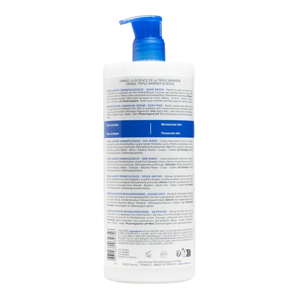 Uriage crème lavante