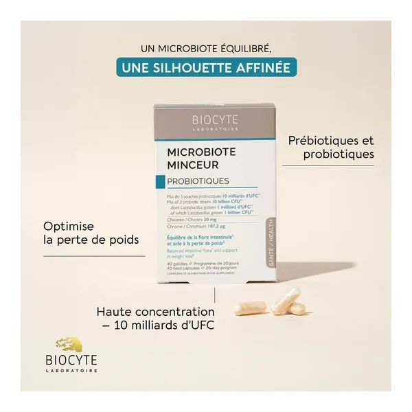 Biocyte Microbiote Minceur gélules