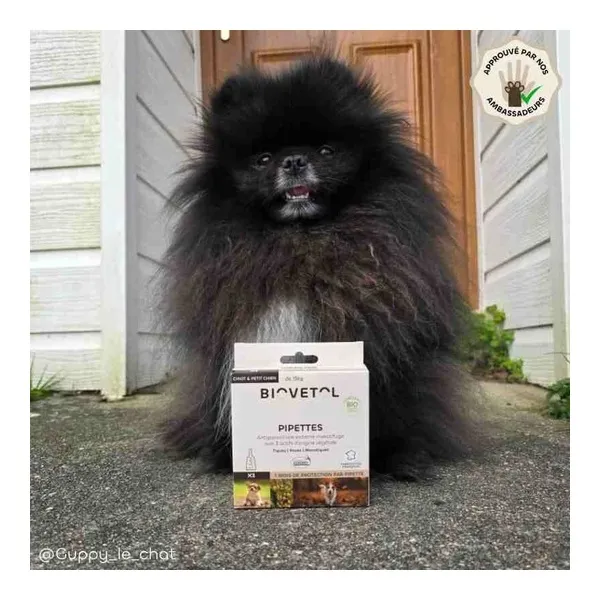Pipette antiparasitaire chien Biovetol Bio