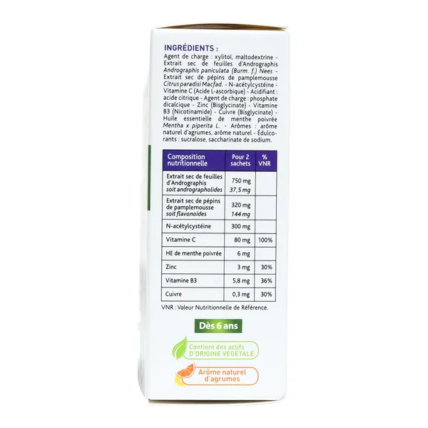 PhytoRub Junior & Adulte Nez et Gorge sachets