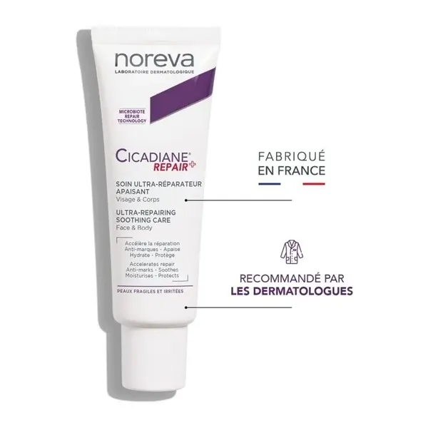 Noreva Cicadiane Repair+ Crème réparatrice apaisante