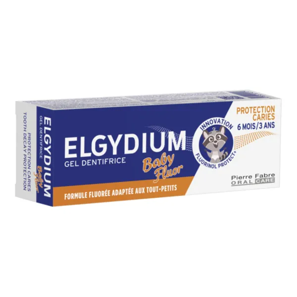 Elgydium Baby dentifrice fluor bébé