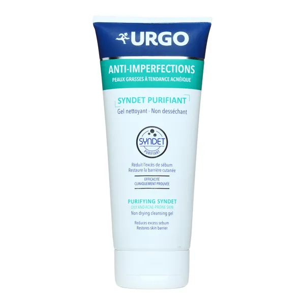 Urgo Syndet Purifiant Gel Nettoyant Anti-Imperfections