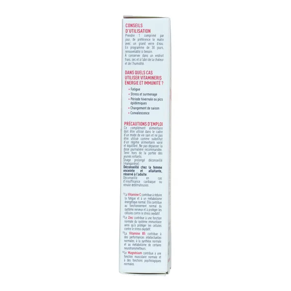 Granions Vitamineris Energie et Immunité comprimés