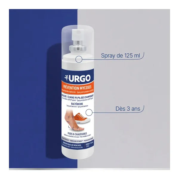 Urgo Prévention mycoses spray