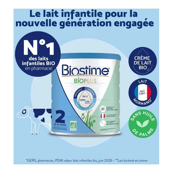 Biostime Bio plus 2ème âge