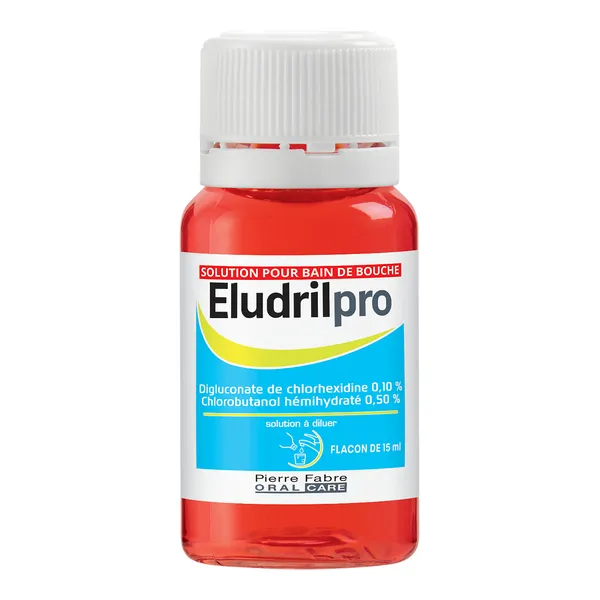 Eludril Pro bain de bouche antiseptique
