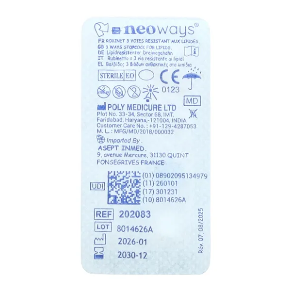 Neoways robinet 3 voies