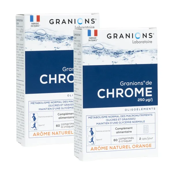 Granions Chrome 250 µg comprimés