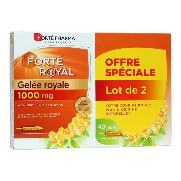 Forté Royal Gelée royale 1000 mg ampoules