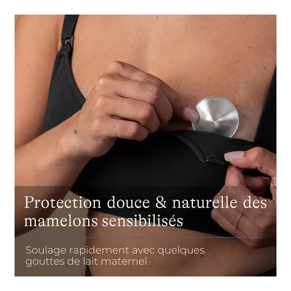 Lansinoh Coupelles d'allaitement en argent