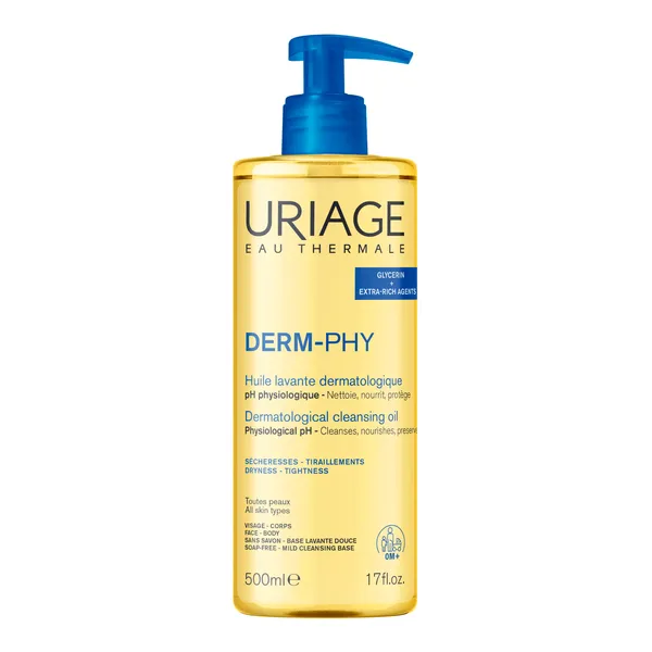 Uriage huile lavante dermatologique Derm Phy