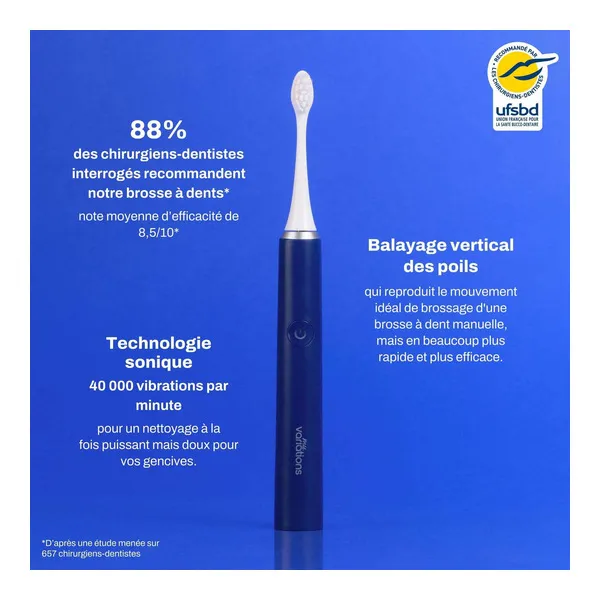 My Variations Brosse à dents électrique