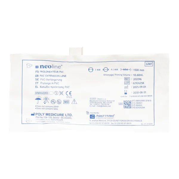 Prolongateur PVC mâle/femelle Uniline