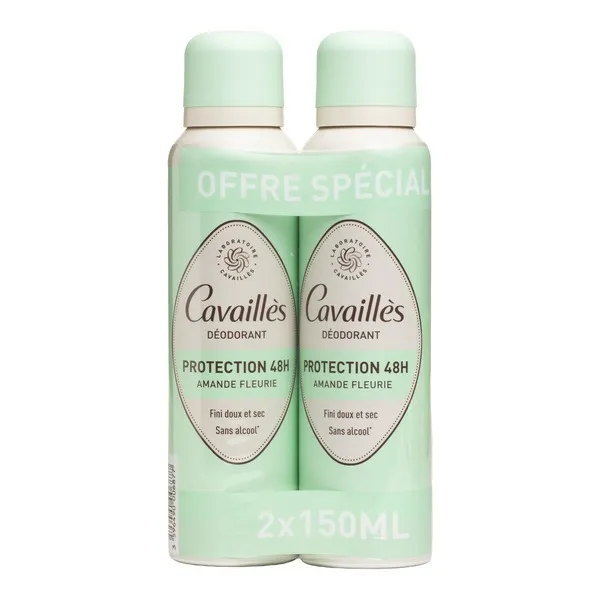 Cavaillès déodorant Dermato 48 h spray