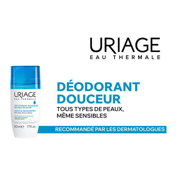 Uriage déodorant douceur bille