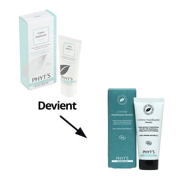 Phyt's Pureté Crème matifiante Bio