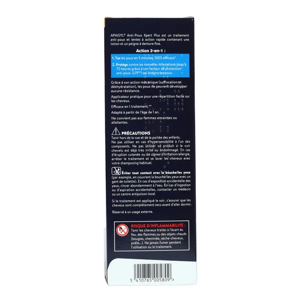 Apaisyl Xpert Plus Lotion anti-poux et lentes