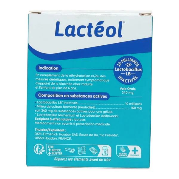 Lactéol 340 mg gélule