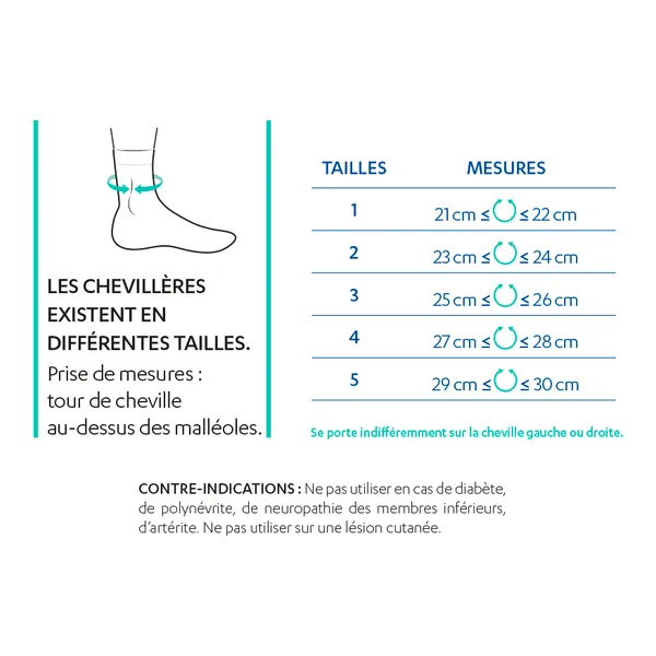 Epitact Chevillère de maintien