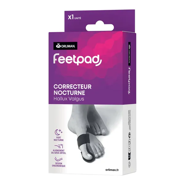 Orliman correcteur nocturne Hallux valgus Feetpad