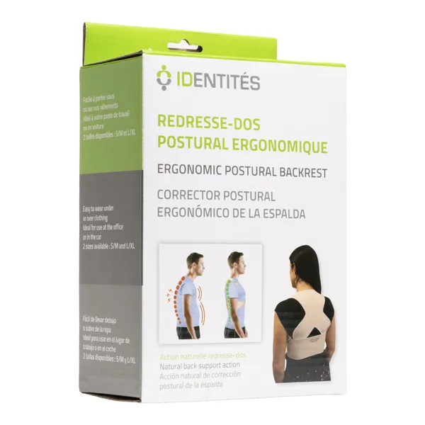 Redresse dos posture ergonomique