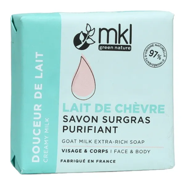 MKL Savon surgras Lait de chèvre bio