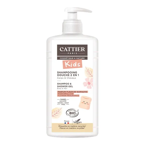 Cattier Kids Shampooing Douche 2 en 1 Bio
