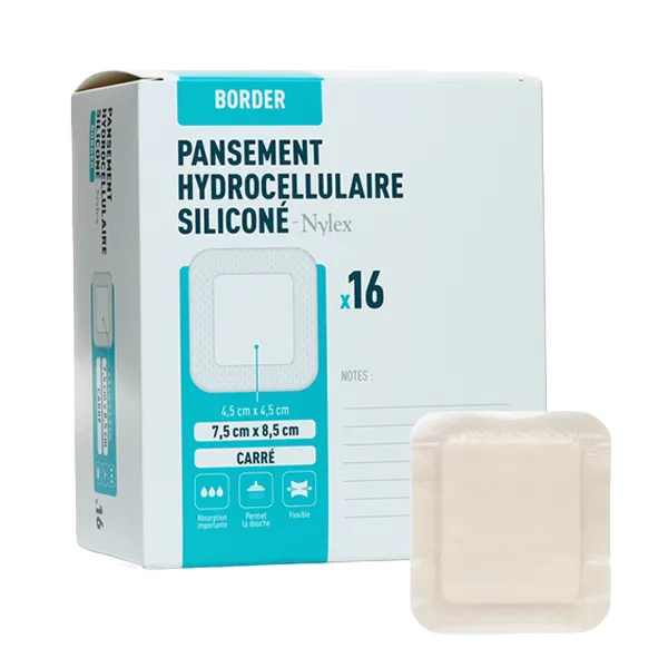 Nylex Border Pansement hydrocellulaire siliconé