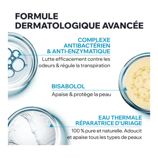Uriage déodorant douceur bille