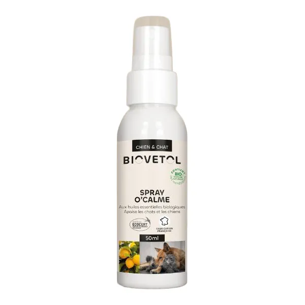 Spray O Calme chien chat Biovetol
