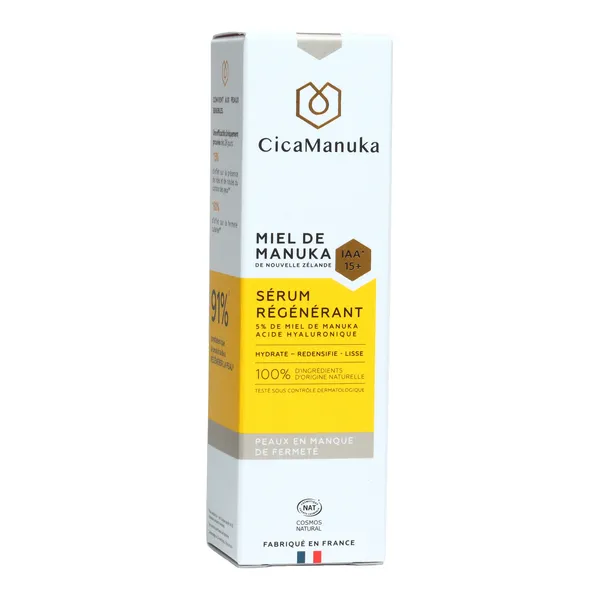 CicaManuka Sérum régénérant bio