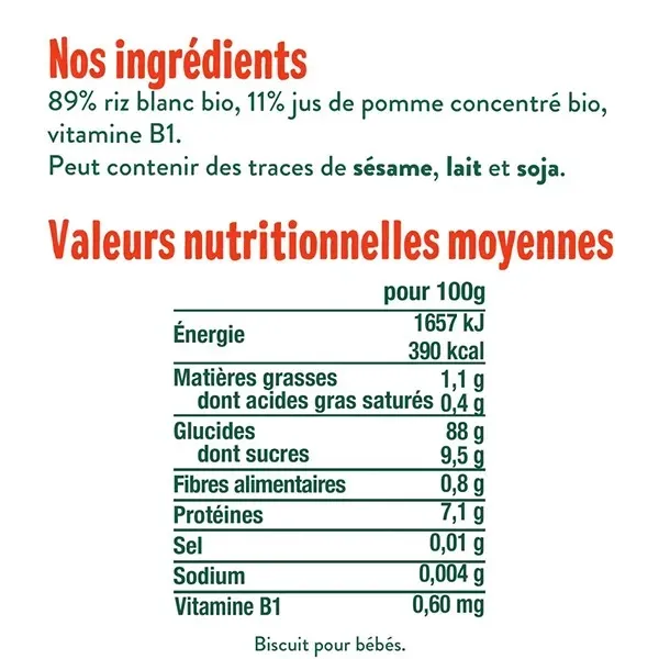 Good Goût Mini-galettes de Riz Bio