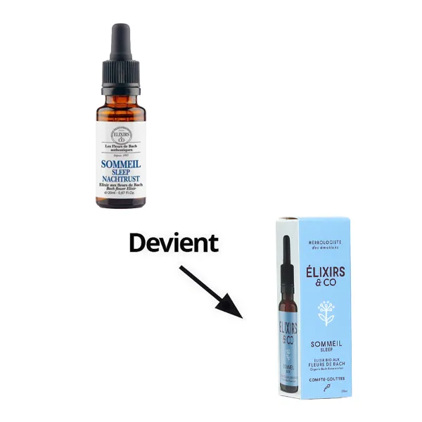 Elixirs and Co Fleurs de Bach Sommeil gouttes bio