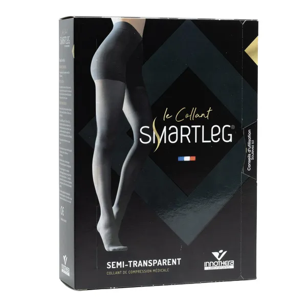 Smartleg Semi transparent Collant de contention femme classe 2
