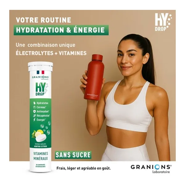 Granions Hydrop Vitamines et Minéraux comprimés