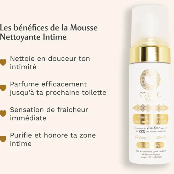 Musc Intime Mousse nettoyante