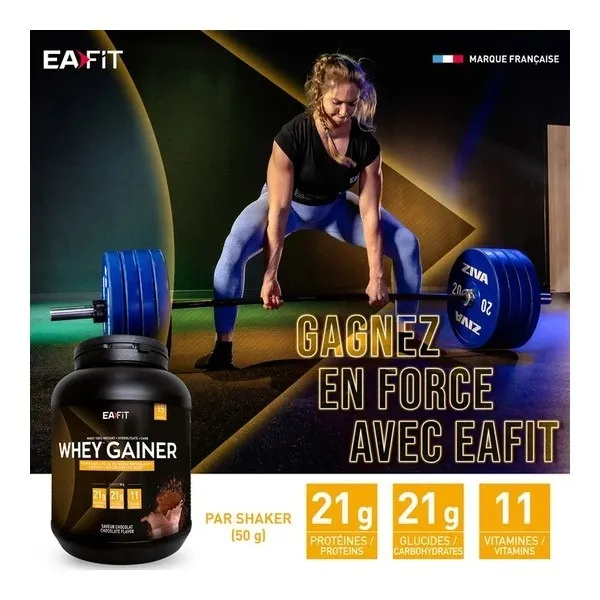 Eafit Whey Gainer poudre pour boisson