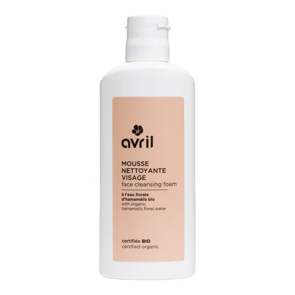 Avril mousse nettoyante visage bio