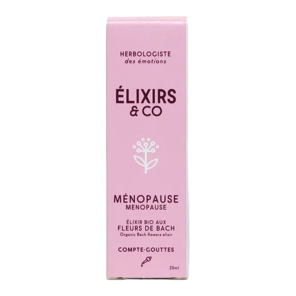 Elixirs and Co Fleurs de Bach Ménopause gouttes bio