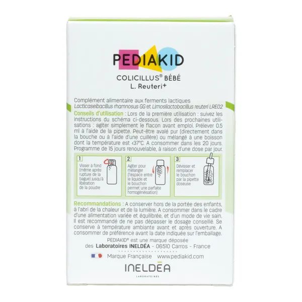 Pediakid colicillus bébé L. Reuteri+