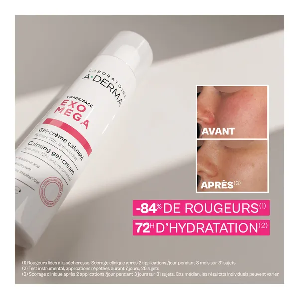 A Derma Exomega Gel crème calmant