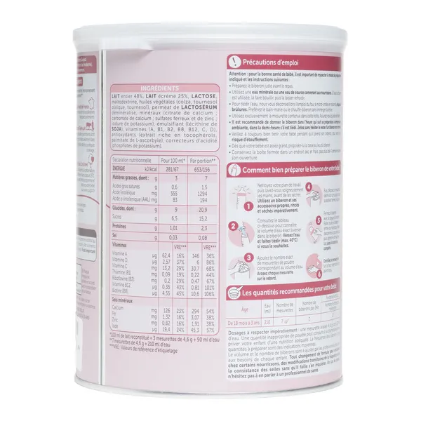 Guigoz Optipro Junior lait 4eme âge