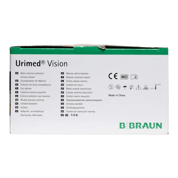 B Braun Urimed Vision Étuis péniens auto-adhésifs x30