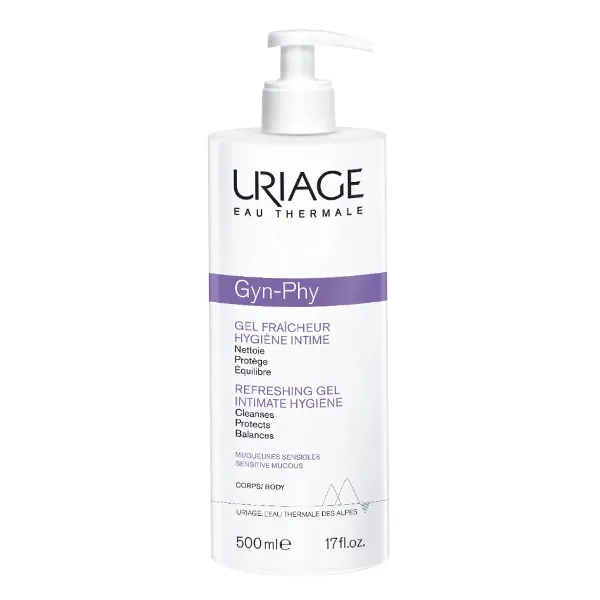Uriage Gyn Phy Gel fraîcheur Hygiène intime