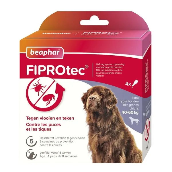 Beaphar Fiprotec Chien pipettes anti puce