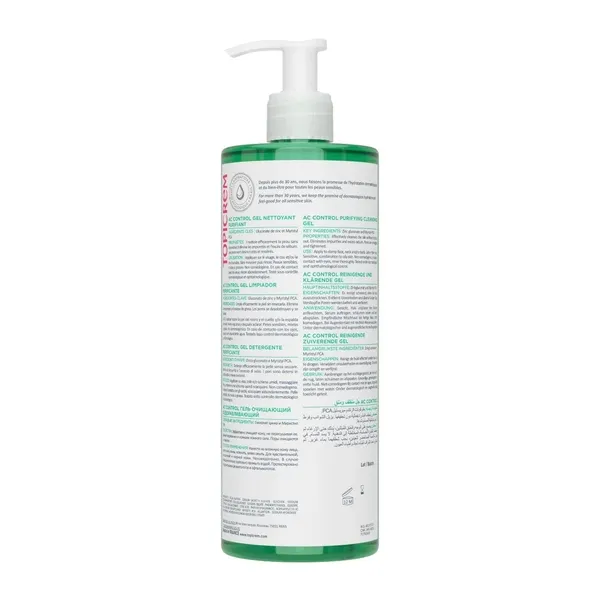 Topicrem AC Control Gel nettoyant purifiant